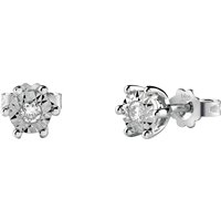 Pendientes Bliss Mujer Rugiada in Oro blanco Diamante 20082836 - 20082836